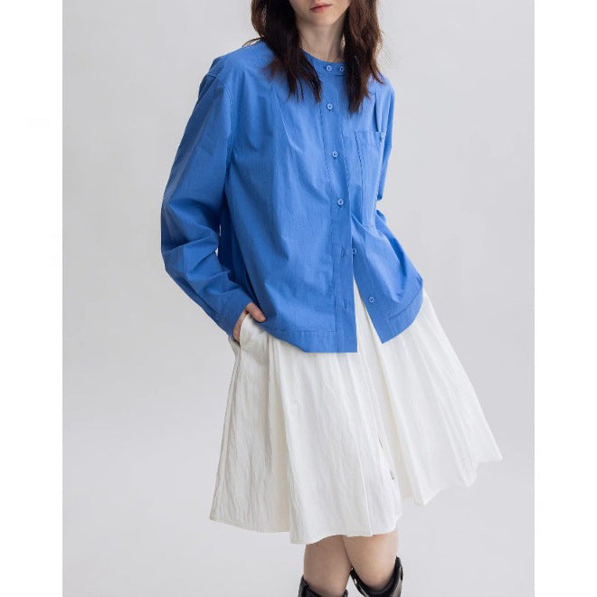 Damen Lässige Jeansmaxikleid Drune
