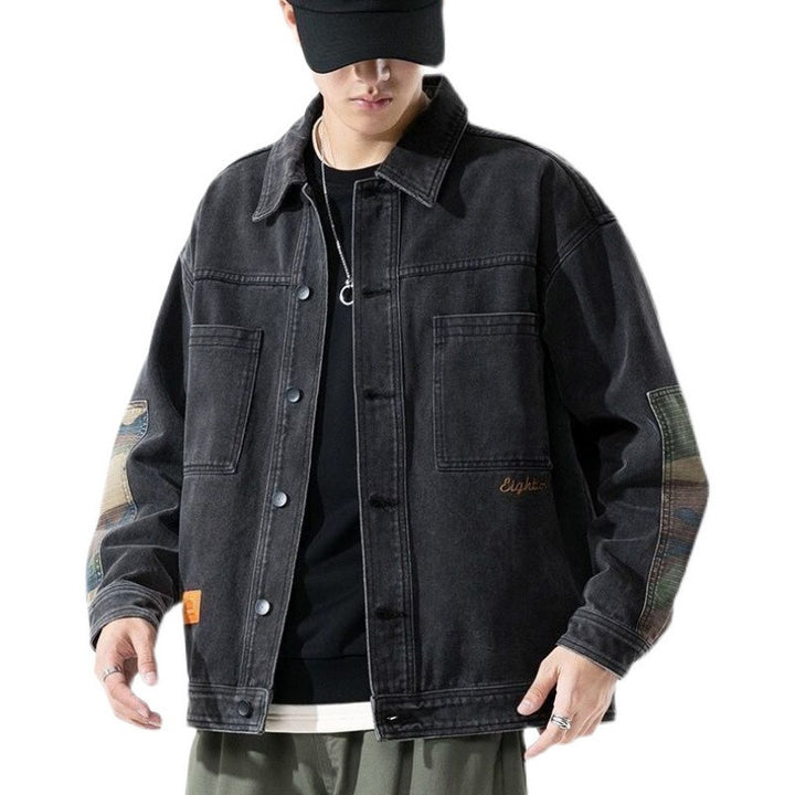 Herren Lässige Modern Denimjacke Drune