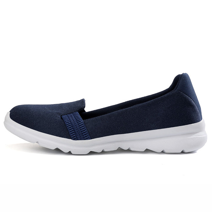 Damen Leichter Strick-Slipper mit elastischem Einstieg und gedämpfter Komfortsohle Drune