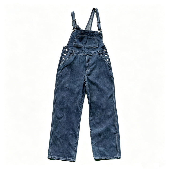 Herren Lässige Jeanslatzhose Drune