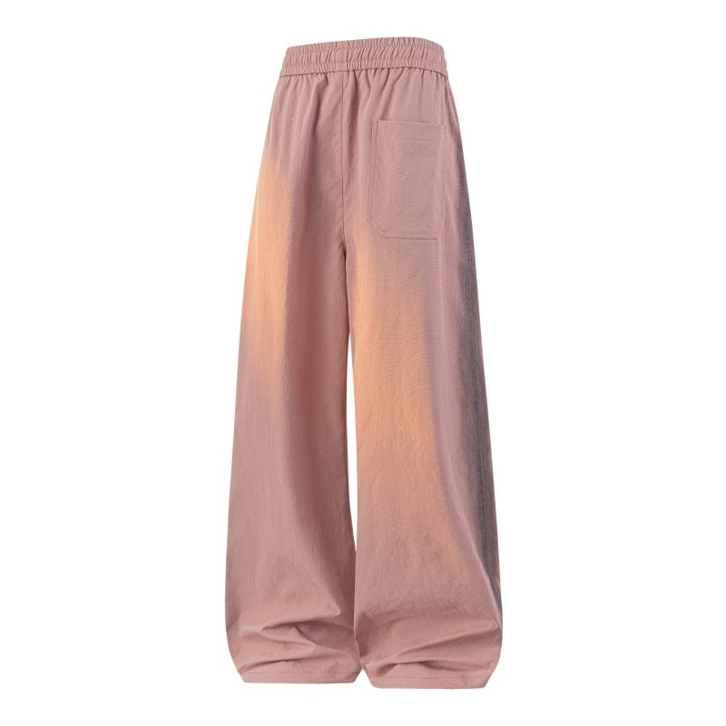 Damen Weite Lagen-Loungehose mit Cargo-Details & elastischem Tunnelzug Drune