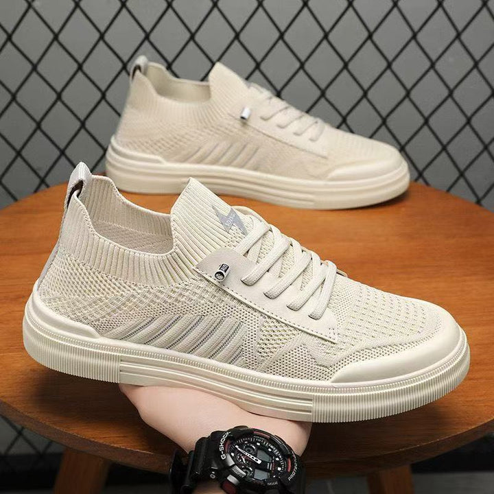 Herren Leichter gestrickter Low-Top-Sneaker mit sockenhaftem Schaft und elastischem Einstieg Drune