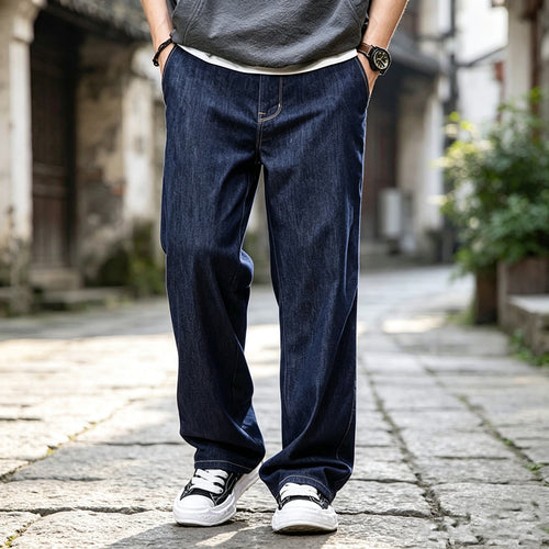 Herren Bequeme Jeans Drune