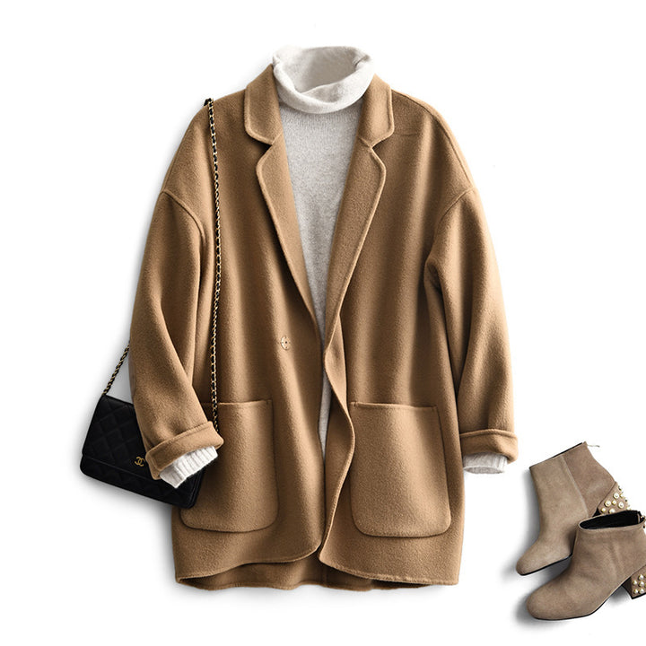 Damen Oversized Wolljacke Drune
