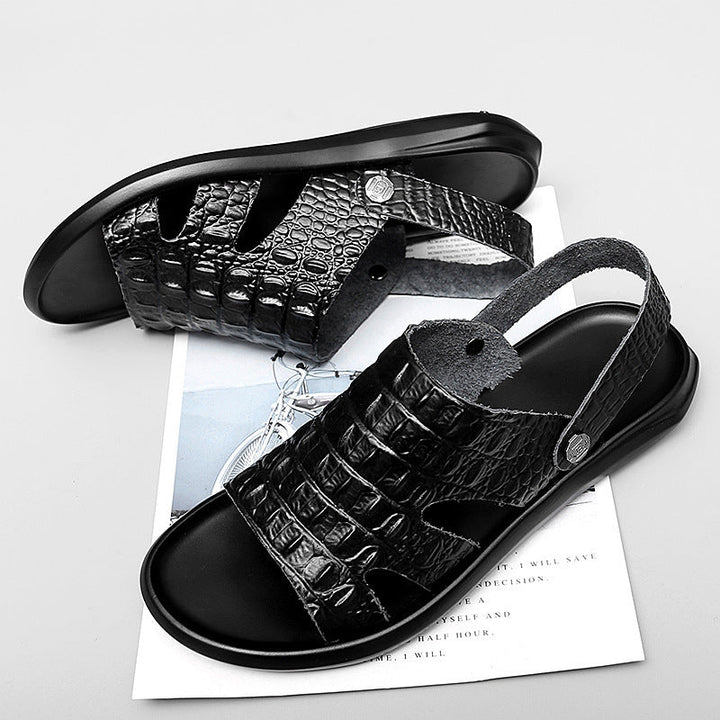 Herren Komfortable Ledersandalen mit ergonomischem Design Drune