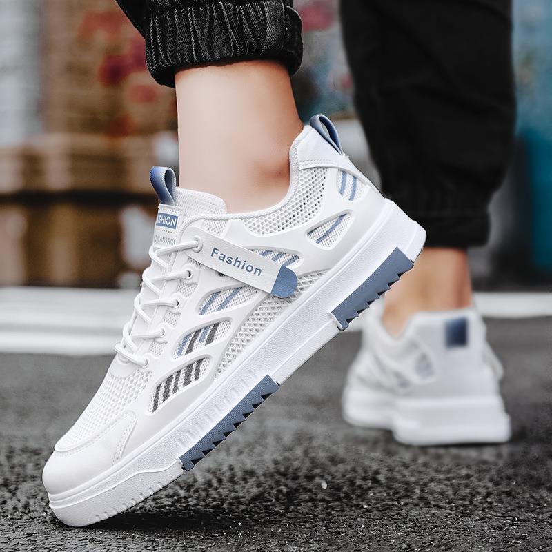Damen Atmungsaktive Freizeitsneaker mit flexiblem Mesh-Obermaterial und rutschfester Sohle Drune