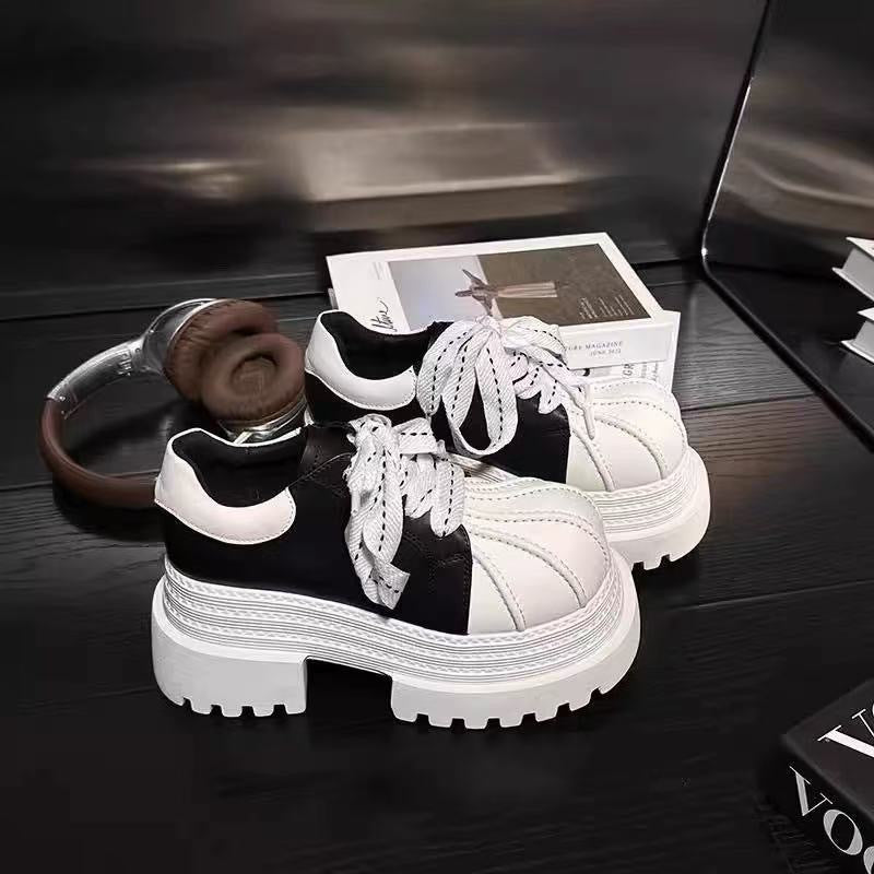Damen Chunky Sneaker mit robustem Profil und stylischer Nahtdetails Drune