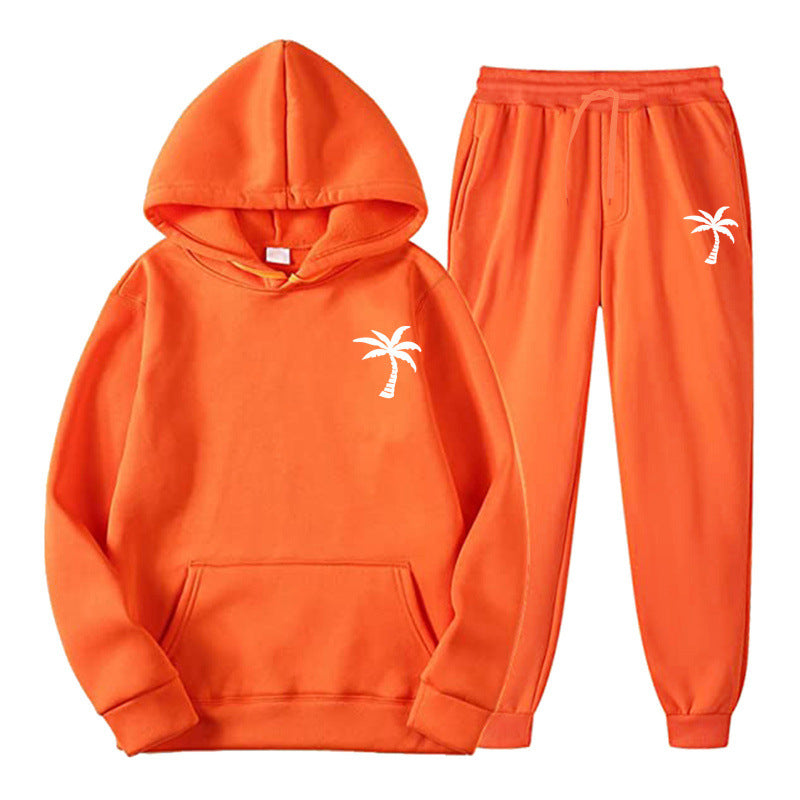 Damen Bequemer Hoodie und Jogginghose Set Drune