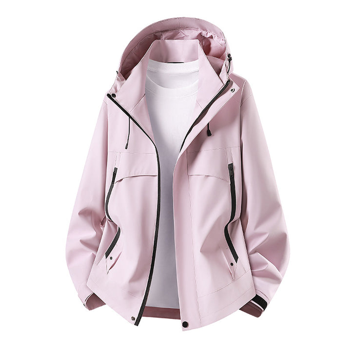 Damen Sportliche Outdoor-Jacke mit Praktischen Taschen Drune