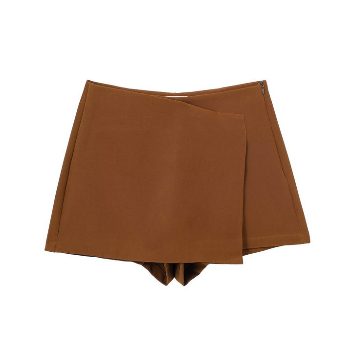 Damen sportliche Shorts mit elegantem Layering-Design Drune