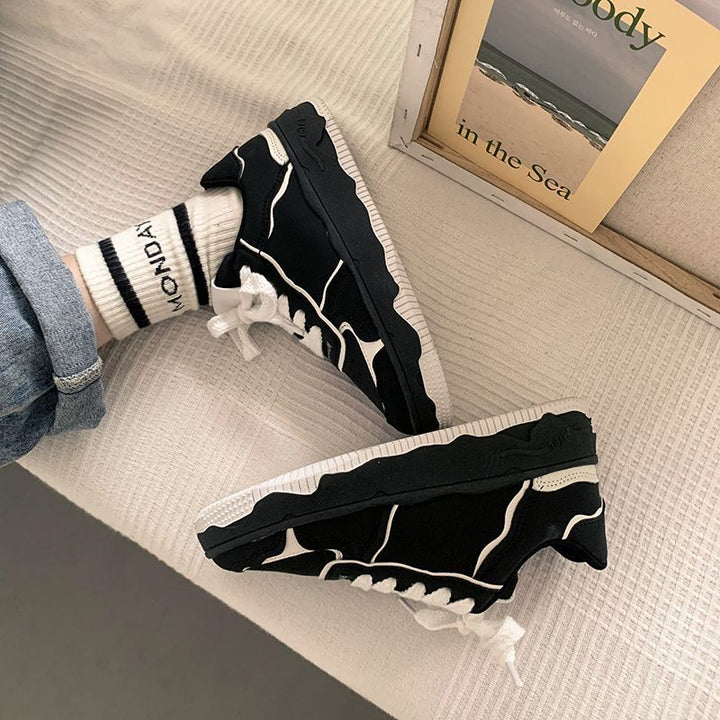 Damen Sportliche Sneaker Drune