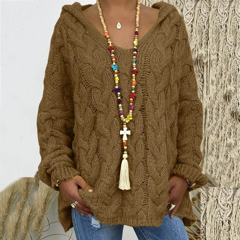 Drune | Gestrickter Hoodie