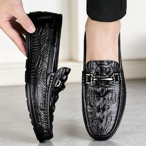 Herren Elegante Mokassins aus Leder Drune