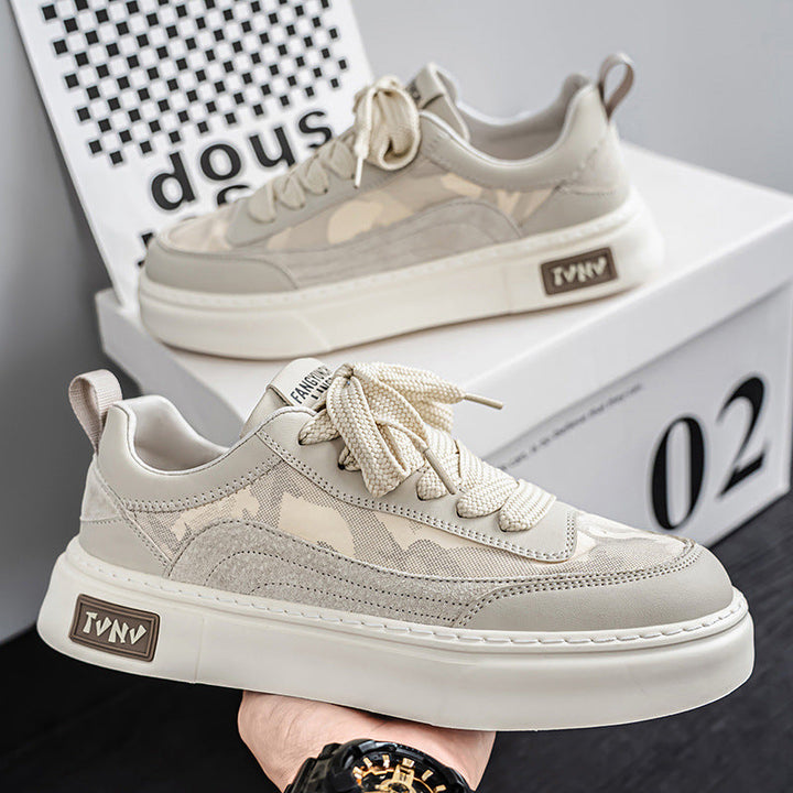 Damen Sneakers mit trendigem Camouflage-Muster von Drune