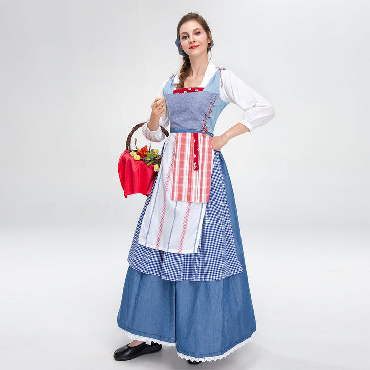 Damen Trachtenkleid mit nostalgischem Design und aufwendigen Details Drune
