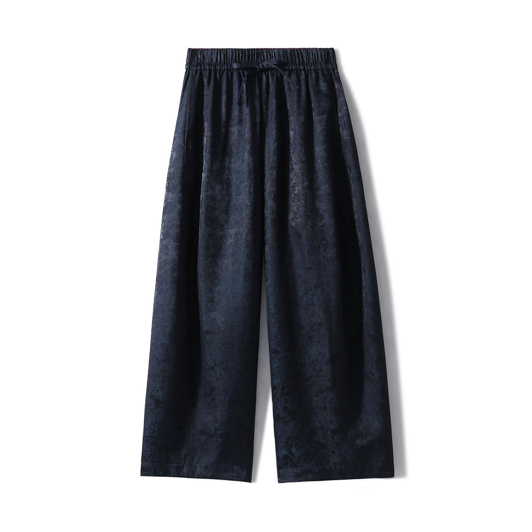 Damen Elegante und bequeme Palazzo-Hose Drune