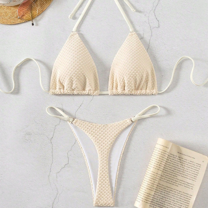 Damen Triangel-Bikini mit strukturierter Innenausstattung Drune