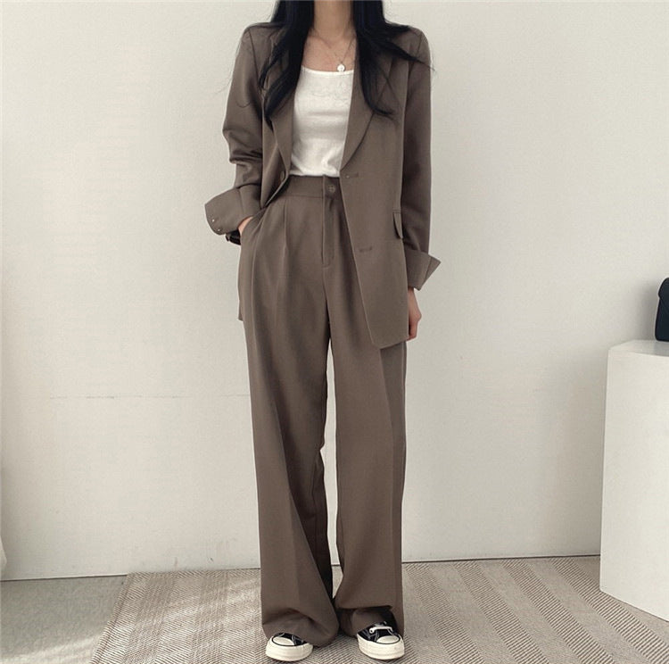 Damen Elegante Weite Hose Drune