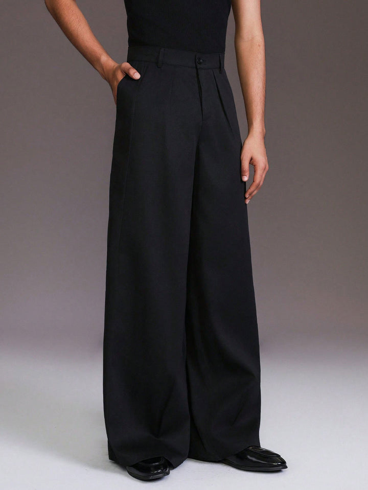 Herren Elegante und Lässige Hochbund-Hose Drune