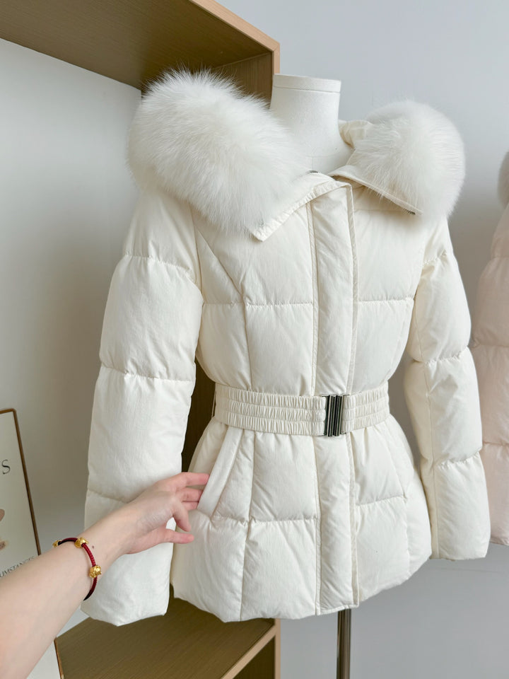 Drune | Stylische Kapuzenjacke mit Gürtel