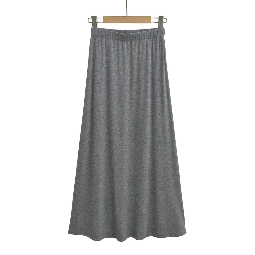 Damen Maxirock aus leichtem Jersey Drune