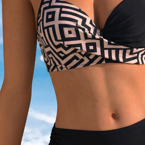 Damen Design-Bikini mit innovativem Twist-Top Drune