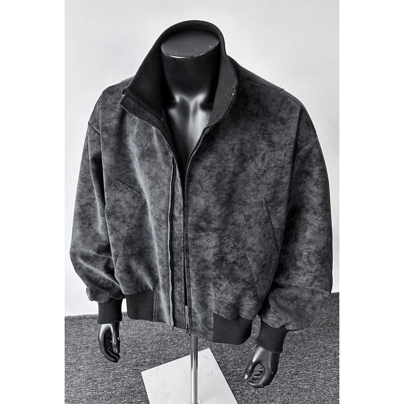 Herren Modische Oversized Bomberjacke Drune