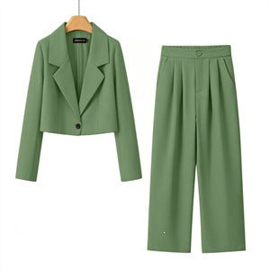 Drune | Klassischer Zweiteiliger Blazer Satz für Damen