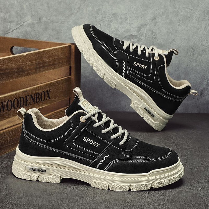 Damen Sportliche Sneakers mit verstärktem Dämpfungssystem und rutschfester Sohle Drune