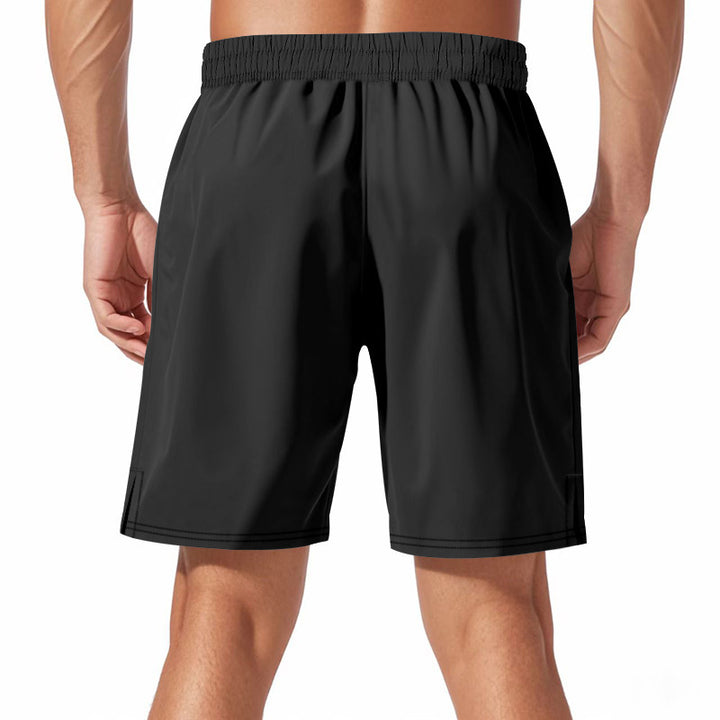 Herren Sportliche Badeshorts mit feuchtigkeitsregulierender Technologie und praktischen Reißverschlusstaschen Drune