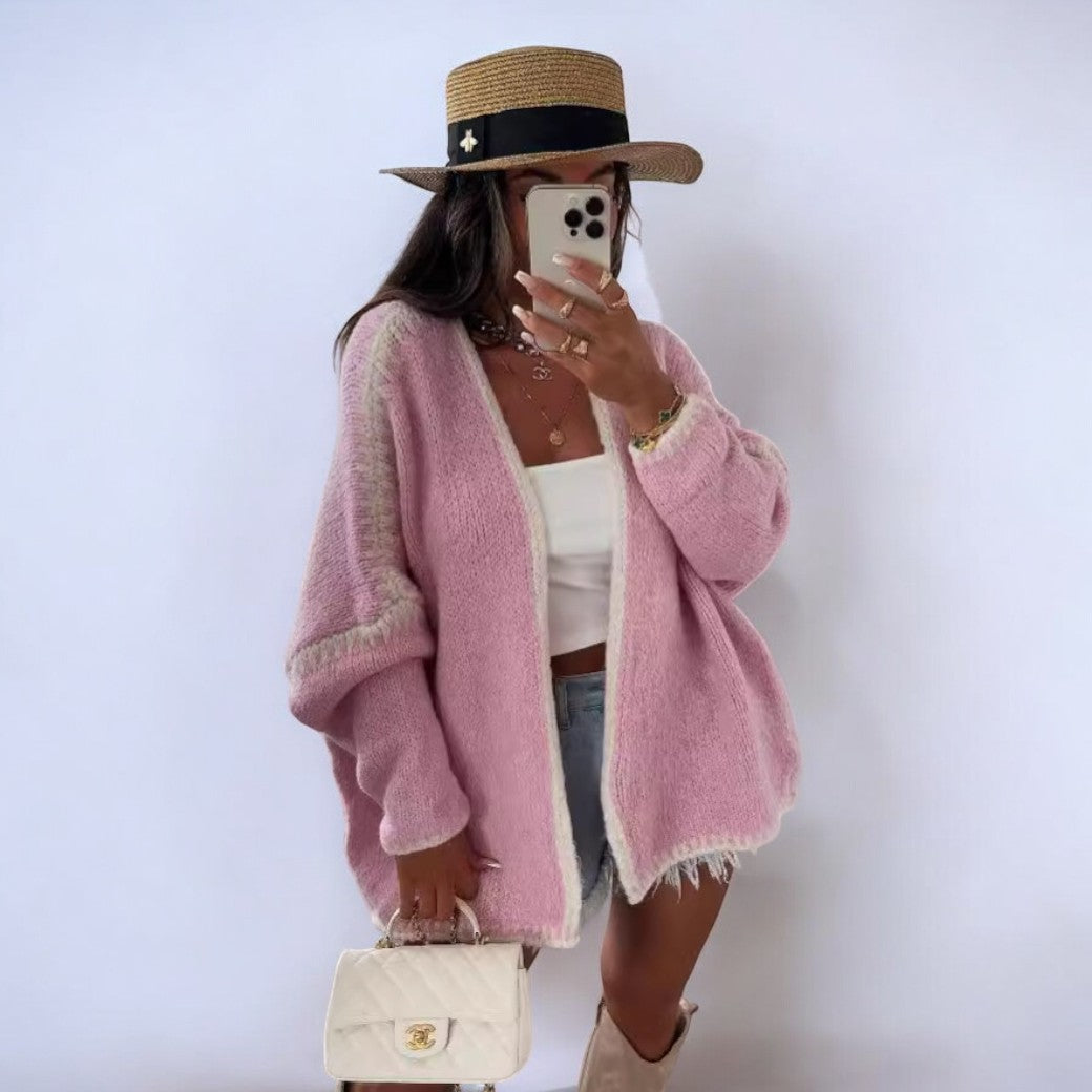 Drune | Elegante Strickjacke Im Overgröße Stil