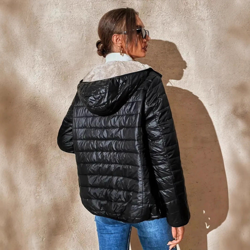 Damen gesteppte Winterjacke Drune