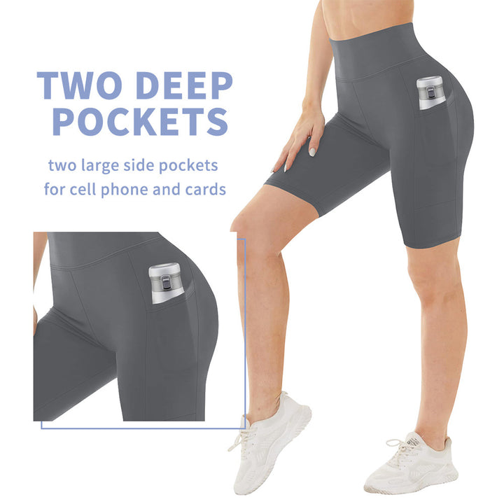 Damen High-Performance Sportshorts mit praktischen Seitentaschen Drune