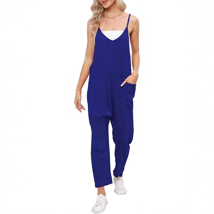 Damen Lässige und bequeme Latzhose Drune