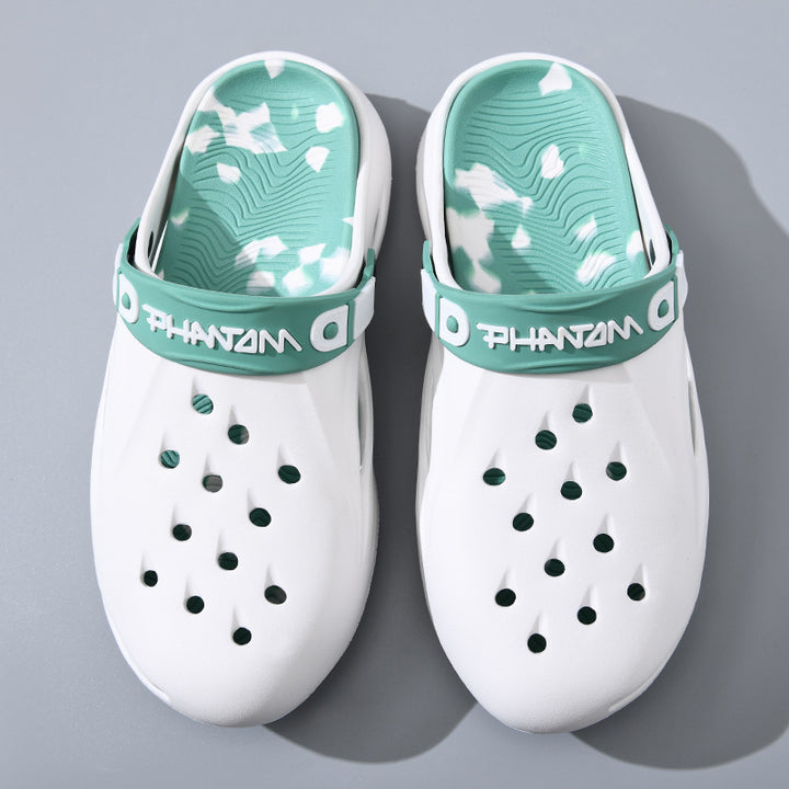 Femme Leichtgewicht Casual Slip-On Clogs mit Belüftungsöffnungen Drune