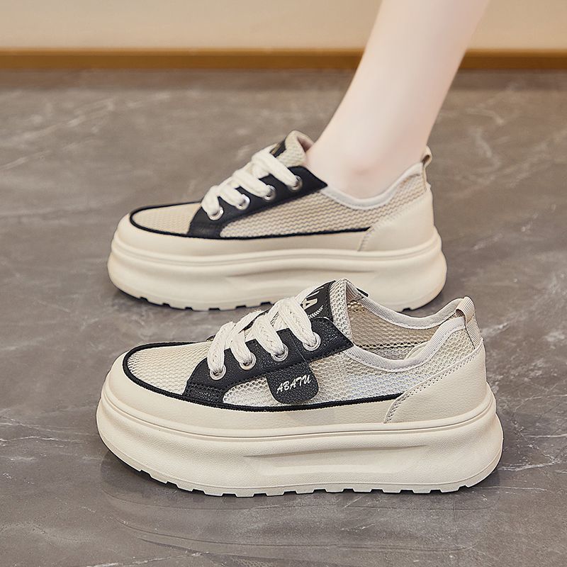 Damen Leichte Wedge‑Sneaker mit Netzgewebe, ergonomischer Memory‑Innensohle und profilierter Laufsohle Drune