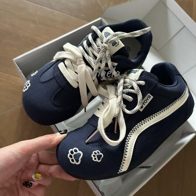 Damen Sneaker mit verspieltem Tiermotiv und bequemer Dämpfung Drune