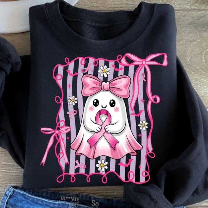 Damen Sweatshirt mit niedlichem Geistermotiv und verspieltem Design Drune