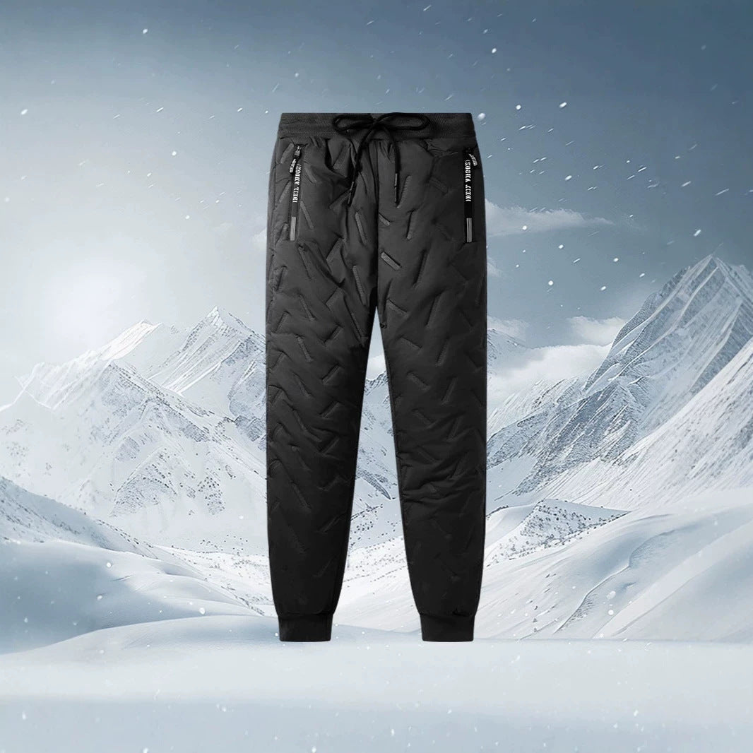 Herren Thermo-Steppset mit separater Weste, Teddyfutter und elastischer Jogginghose Drune