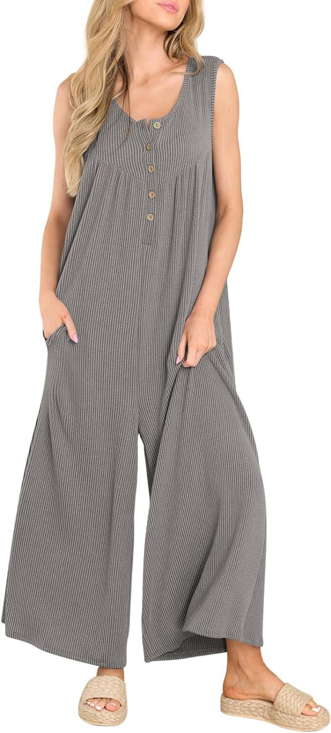 Damen lässiger Jumpsuit Drune