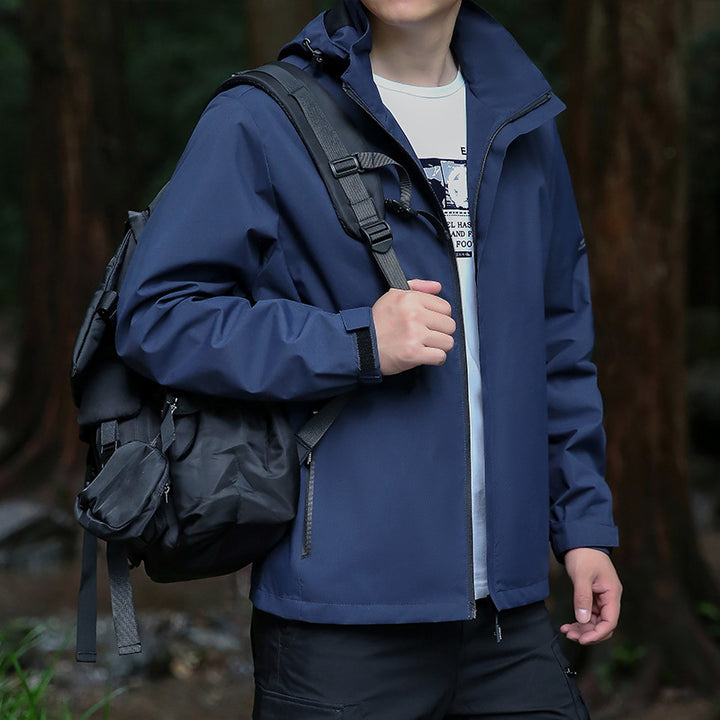 Herren wetterfeste Outdoor Jacke Drune