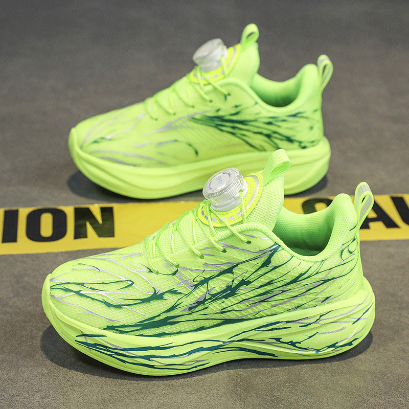 Unisex auffällige Plateau-Sneaker mit Schnelljustier-System und skulpturierter Wellenlaufsohle Drune