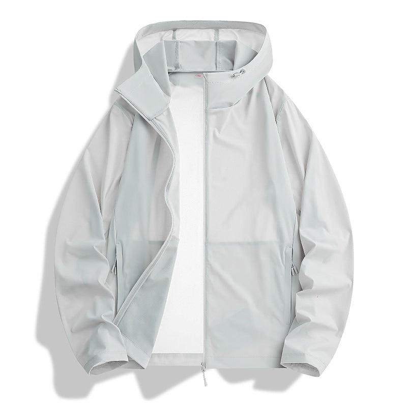 Damen Winddichte Kapuzenjacke Drune