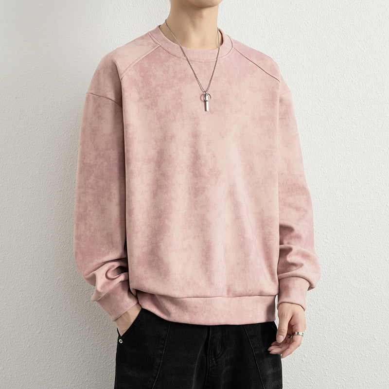 Herren Modischer Sweatshirt mit eleganter Farbgestaltung Drune
