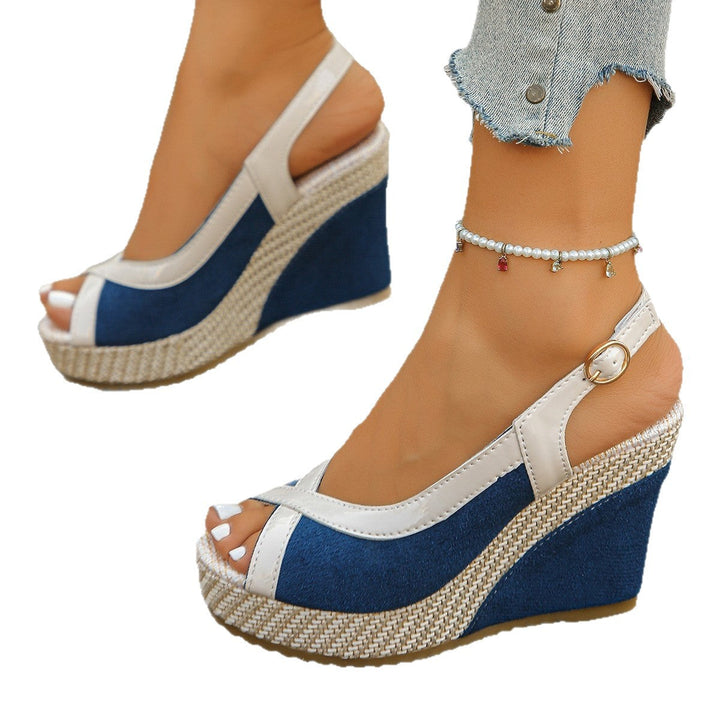 Damen Wedge Sandalen Drune