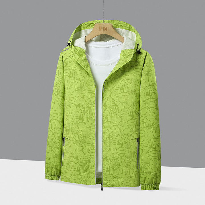 Herren Leichte Outdoor-Jacke mit Kapuze Drune