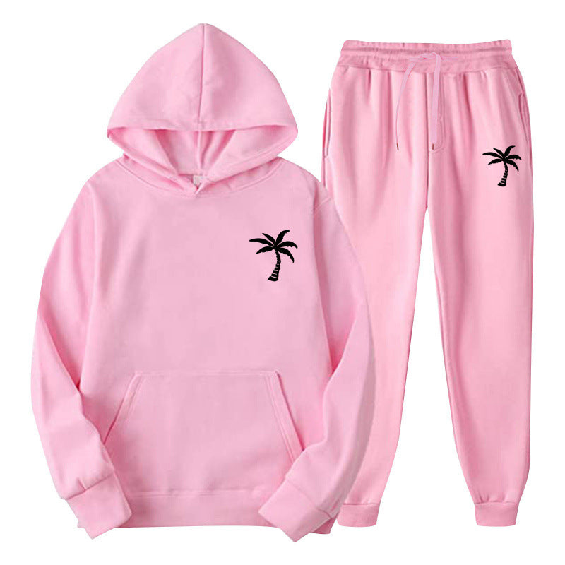 Damen Bequemer Hoodie und Jogginghose Set Drune