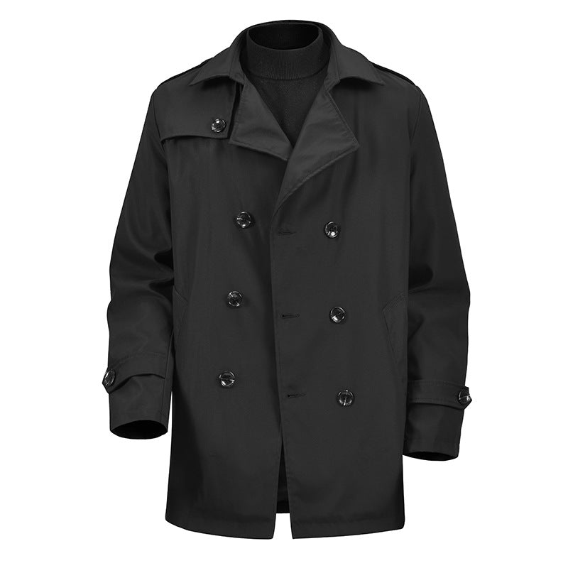 Herren Modische Trenchcoat Drune