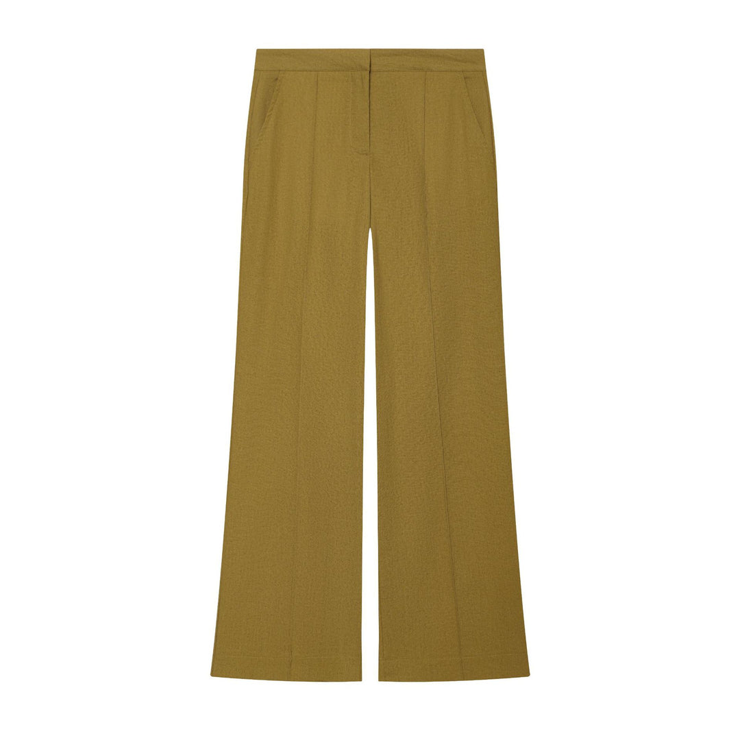 Damen Marlene‑Hose mit hohem Bund und durchgehender Bügelfalte Drune