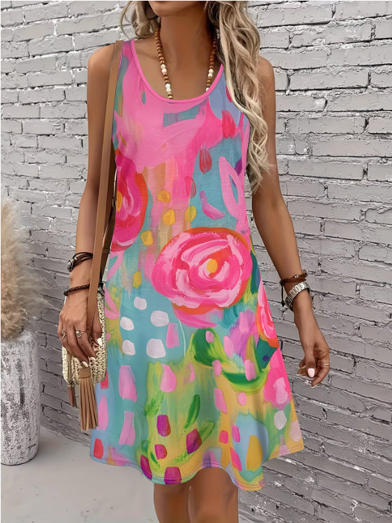 Drune | Stylisches Sommer Boho Halter Kleid